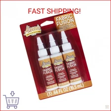 Aleene's Fabric Fusion Glue, 3-Pack