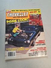 Vtg Chevrolet High Performance Magazine From April 1989 Great Ads