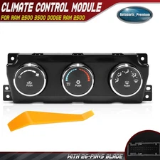 A/C Climate Control Module with Rear Defrost for Ram 2500 3500 Dodge Ram 2500