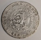 1956 Mexico 10 Pesos Silver — photo from another recent sale