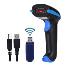 Wireless 1D Barcode Scanner Handheld Cordless Reader Portable Wireless Barcode