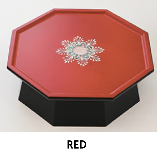 Korean Najeon Chilgi Mother-of-Pearl Tea Table 24cm | Lacquerware Mini Table - Image 3 of 4
