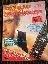 Scheda tecnica, rivista musicale
