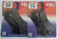 EBC Organic BremsbeläGe Vorn FüR Honda CBR1000F 1993-1999 2Er Set