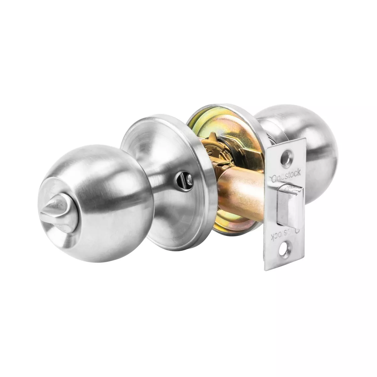 Privacy Door Knob Keyless Round Door Lock For Bedroom, Bathroom