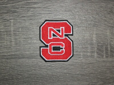 North Carolina NC State Wolfpack University Embroidered Iron On Patch 2.5'' x 3''