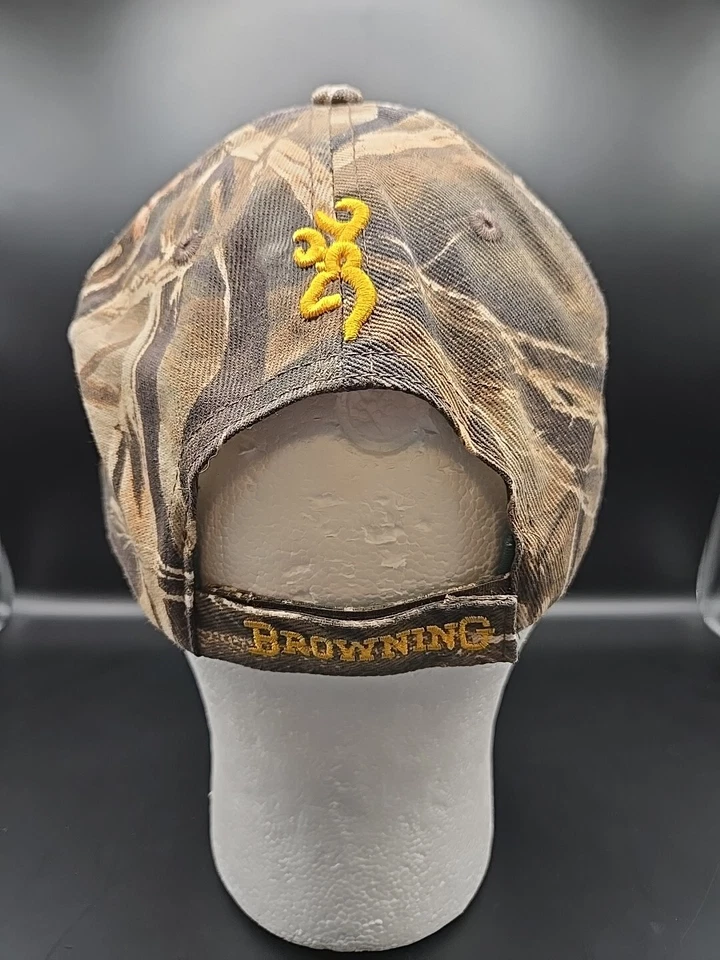Browning Hunting Cap Hat Camouflage WIKA Adjustable Logo Buck NWOT - Image 3 of 4