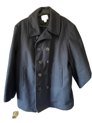 pea coat men xl | eBay