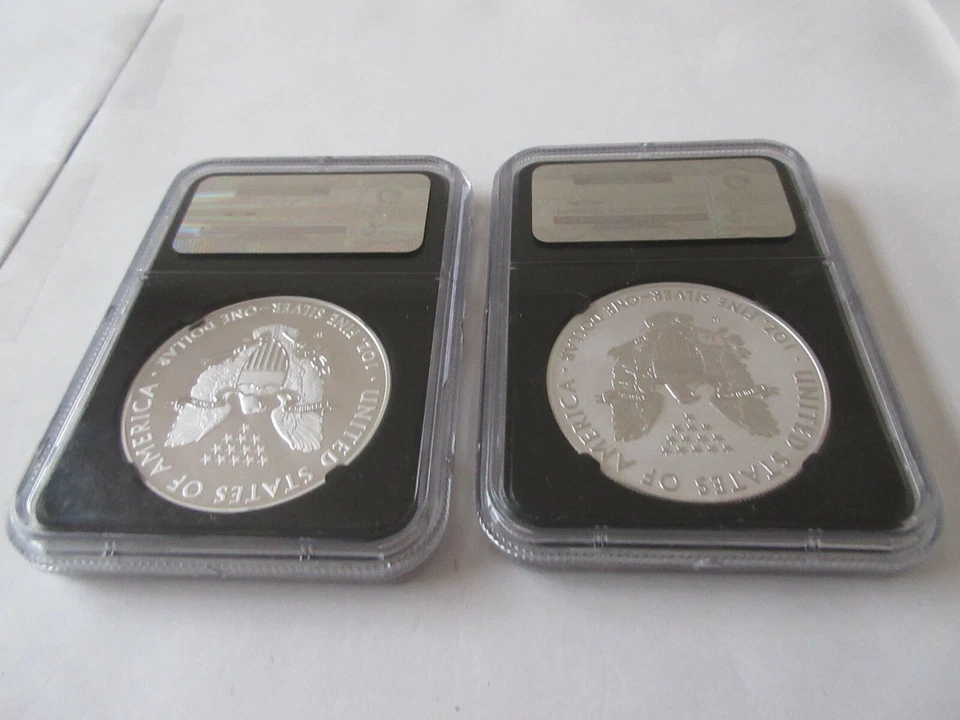 2013-W  West Point Eagle Set    Early Releases  S70 Enhanced Finish   PF70 NGC - Image 4 of 4