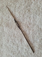 Vintage Used Hero Crochet Hook Made In Japan Size 8 Metal Silver