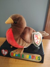 Early Ty Retired Beanie Baby - Robin bird