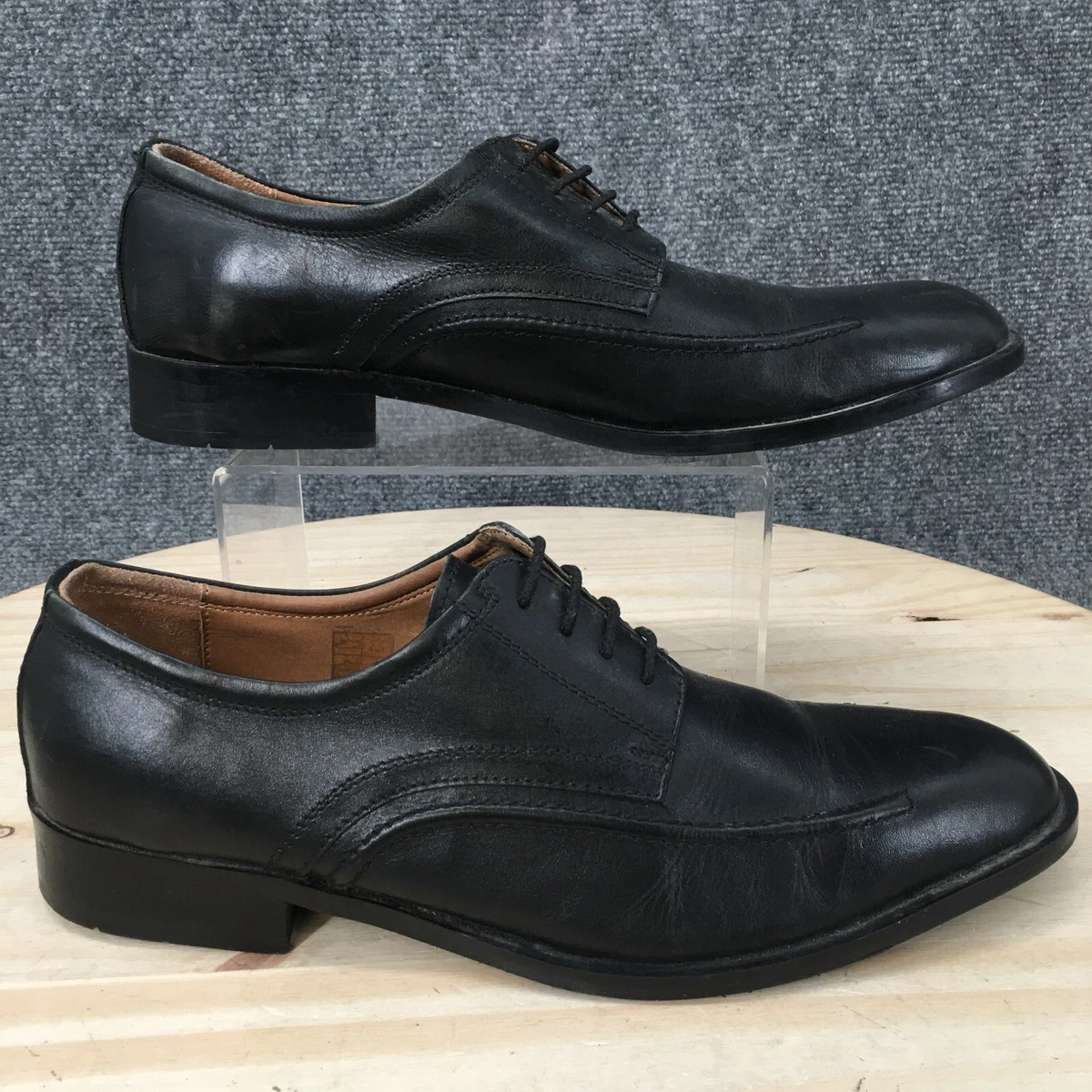 Tim Evans England Shoes Mens US 11 UK 10 Oxford Black Leather Lace