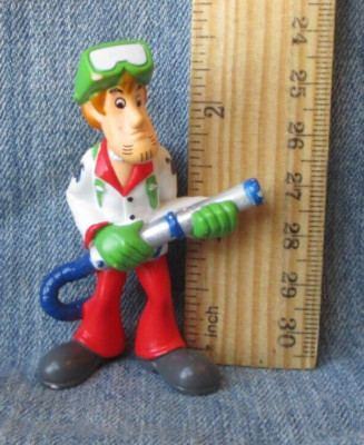 2008 Hanna Barbera Scooby-Doo Ghostbuster Shaggy 2.5'' PVC Figure SML-4