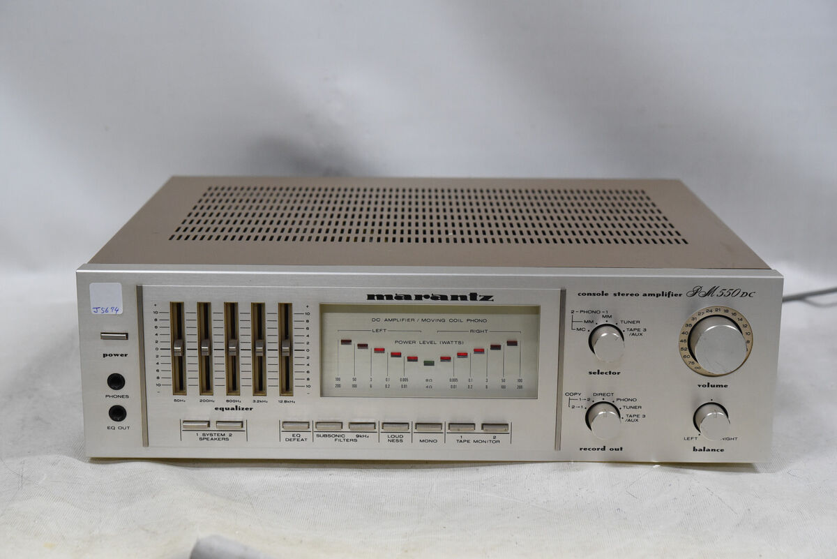 Marantz PM-550DC Stereo Integrated Amplifier - SERVICED Marantz PM-550DC Stereo Integrated Amplifier - SERVICED