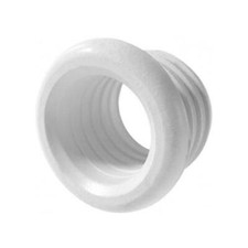 50mm x 40mm Pipe Gummi-Steckverbinder Pushfit Waste Adapter Reducer Weiß