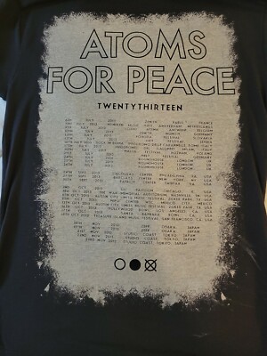 Atoms For Peace Thom Yorke Radiohead W.A.S.T.E. 2013 AMOK World