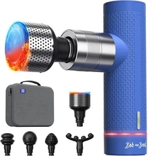 A7 Pro Massage Gun Heat &Cold Therapy 11mm Amplitude Deep Tissue Portable Gifts