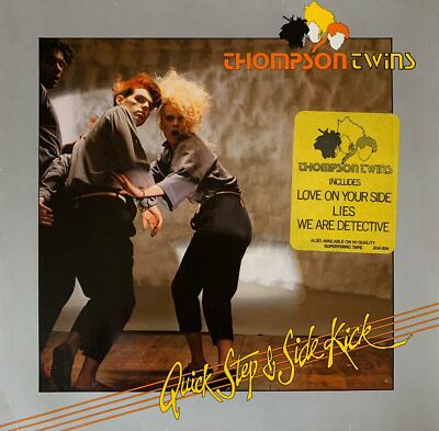 Thompson Twins - Quick Step & Side Kick (LP) (G-VG/G-VG)
