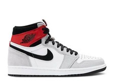 Grade School Youth Size Nike Air Jordan Retro 1 High OG 'Smoke Grey' 575441 126