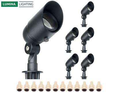 12V Outdoor Spotlights - Low Voltage Spotlights - Landscape LED Spotlights 3000K