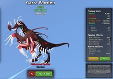 Garra Warden Species | Creatures of Sonaria | Roblox