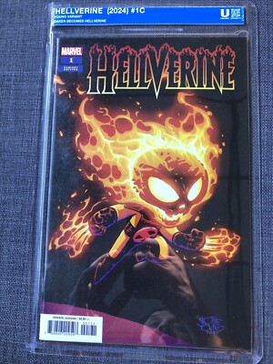 HELLVERINE #1 (SKOTTIE YOUNG VARIANT) Ghost Rider Wolverine Dakon NOT GRADED