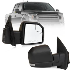 MITZONE F150 Passenger Side Mirror compatible with 2015-2020 Ford F-150 with ...