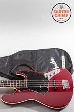 2008 Fender Japan Aerodyne Jazz Bass AJB-58 Candy Apple Red CIJ – Excellent, P/J