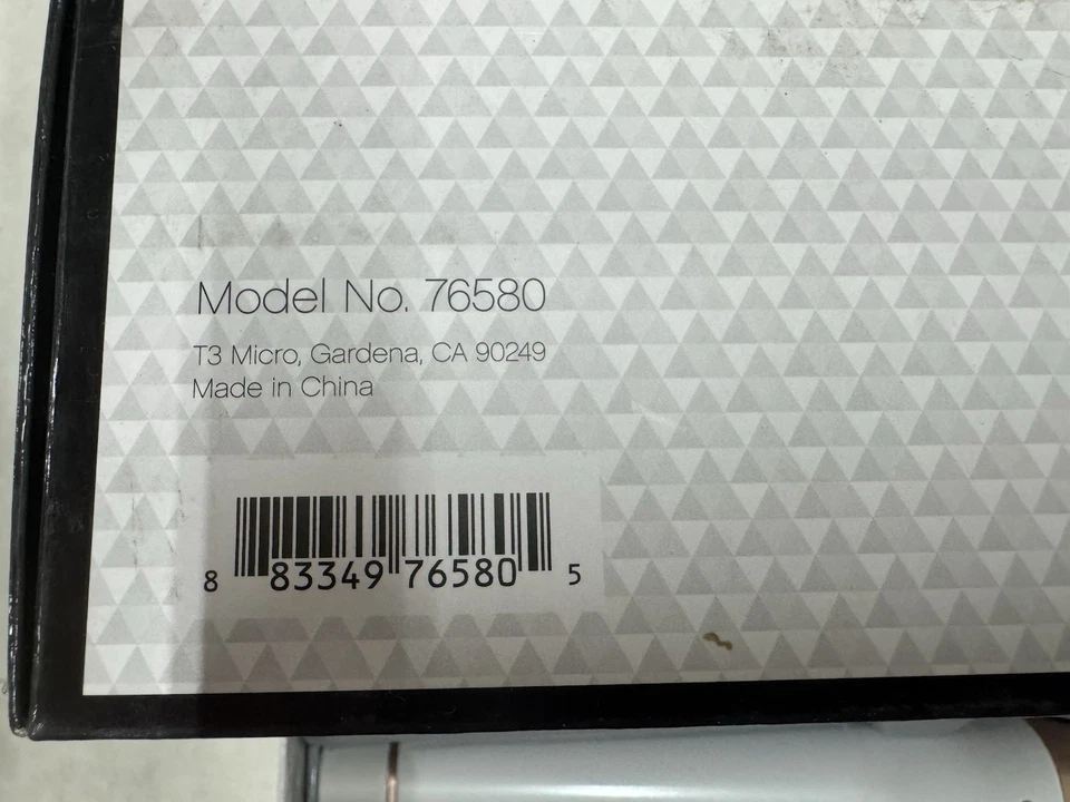 T3 Whirl Trio Styling Wand With Three Interchangeable Barrels Model 76580 White - Image 4 of 4