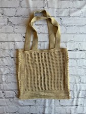 Unique Knit Shopping Tote Bag 13 X 13  Reusab...