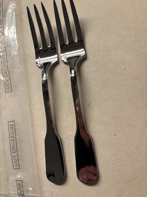 Guy Degrenne LUTECE - lot of 2 salad forks NEW