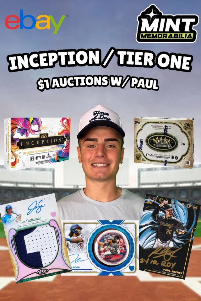 $1 STARTS 2026 TIER ONE / 2025 INCEPTION W/ PAUL