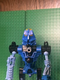 LEGO Bionicle Toa Mata Tahu 8534 Blue Kanohi Hau Custom Moc Read Description 