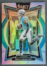 2024 Panini Select Brian Thomas Jr Rookie Silver Prizm Concourse RC #91 Jaguars
