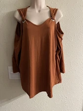 2X mineTom open shoulder top #472*10