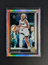 2025 Donruss WNBA Basketball #37 DANA EVANS Silver Holo Las Vegas Aces