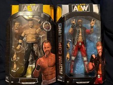 Jazwares Adam Copeland Edge And Christian Cage AEW Figure Set