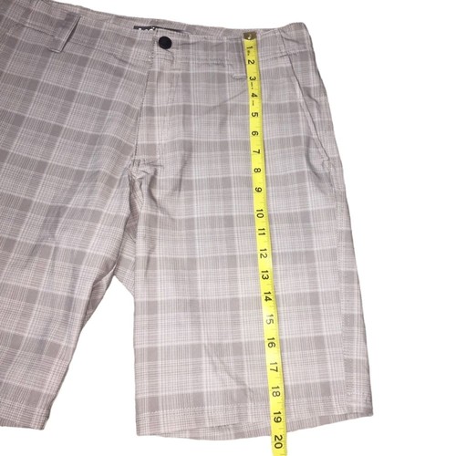 Lee Latzhose sportliche Wander Boardshorts Gr. 32 kariert hellbraun - Bild 8 von 10