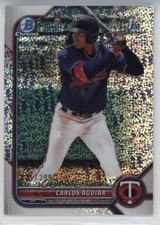 2022 Bowman Chrome Prospects Speckle Refractor 25/299 Carlos Aguiar #BCP-1 6u5