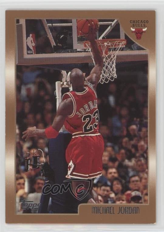 1998-99 Topps Michael Jordan #77 HOF