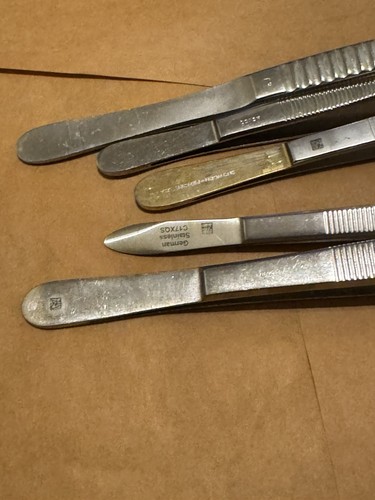 Medical Surgical Stainless Steel Forceps Lot 076 Surgical Instruments - Picture 5 of 7