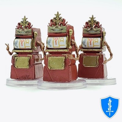 Modron Slot Machine x3 - Planescape Adventures in Multiverse #9 D&D Icons Realms