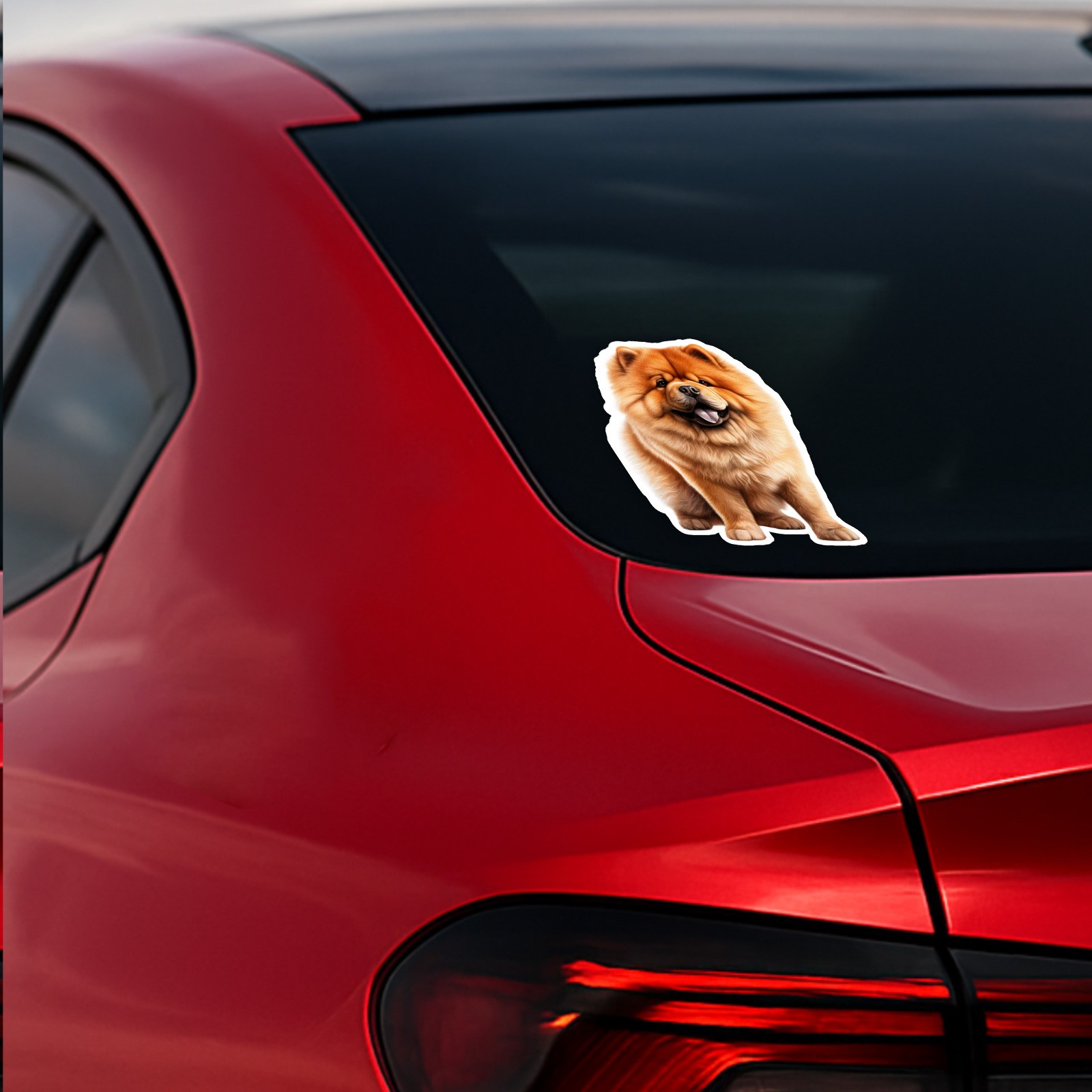 Chow Chow Dog - Vinyl Decal Sticker - Car Window Laptop - ebn12153