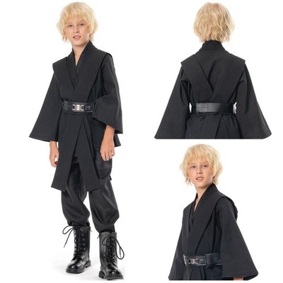 Kinder Star Wars Sith Lord Anakin Skywalker Cosplay Kostüm Uniform Anzug Outfit