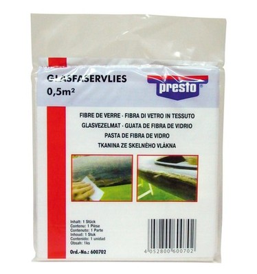 Presto Glasfaservlies 40g/qm, 0,5m²