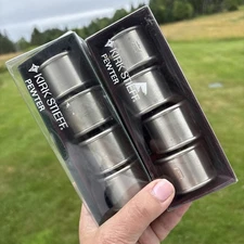 Vintage Kirk Stieff Pewter Metal Napkin Rings Holders 2 Sets of 4