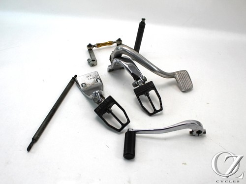 04-05 Harley FXDC Dyna Super Glide Custom OEM Chrome Mid Control Thrashin