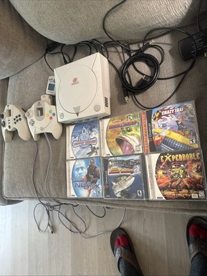Sega Dreamcast HKT-3020 White NTSC Console