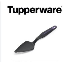 Tupperware Cake/Pie Slicer/Server 12" Black