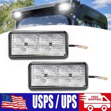 2x 40W LED Work Lights Headlights For Kubota Skid Steer SVL65 SVL75 SVL90 SVL95